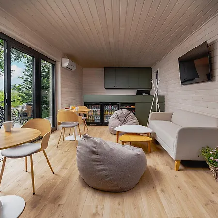 Parque de Campismo Bed & Bike - Domki, Sauna, Jacuzzi & Rowery