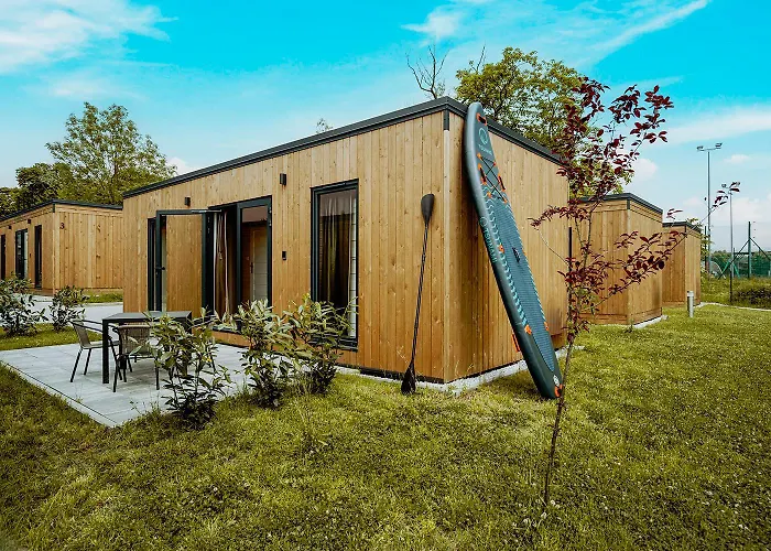 Bed & Bike - Domki, Sauna, Jacuzzi & Rowery Кемпинг *